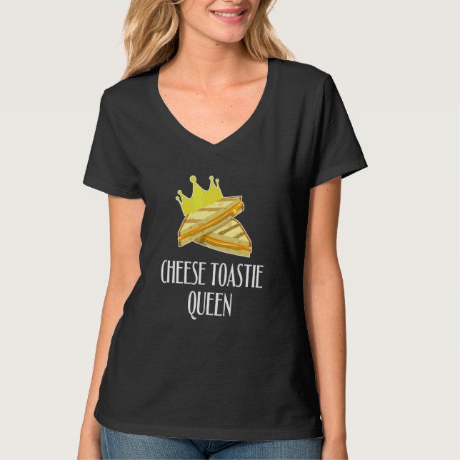 T-shirt Cheese Toastie Queen (Devant)