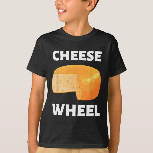 T-shirt Cheese Wheel Video Jeu Conception de mème (Devant)