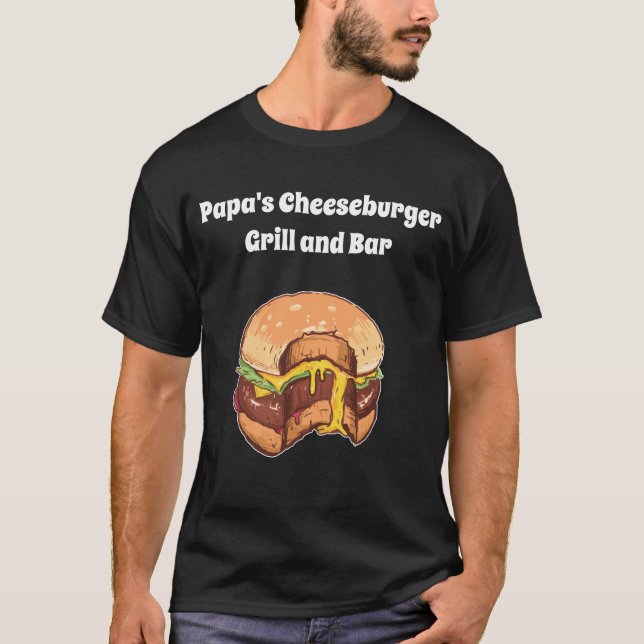 T-shirt Cheeseburger (Devant)