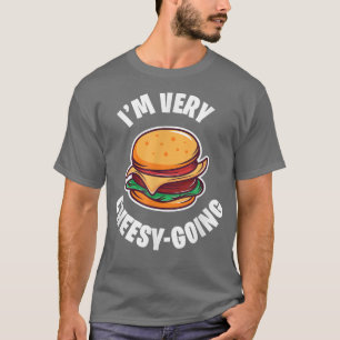 T-shirt Cheeseburger Amateur de fromage Burger Junk Food H