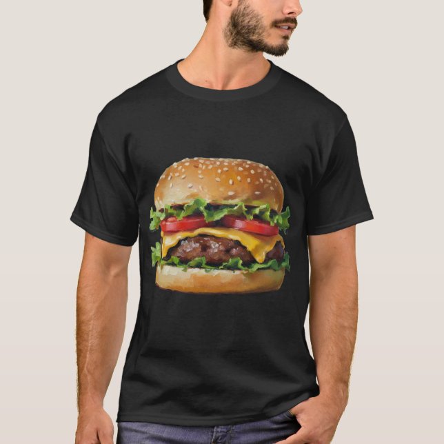 T-shirt Cheeseburger au Paradis (Devant)
