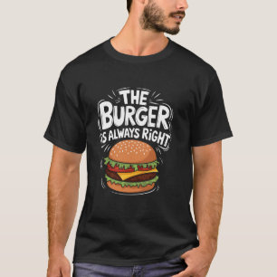 T-shirt Cheeseburger Burger Lover Design pour Fast Food Bu