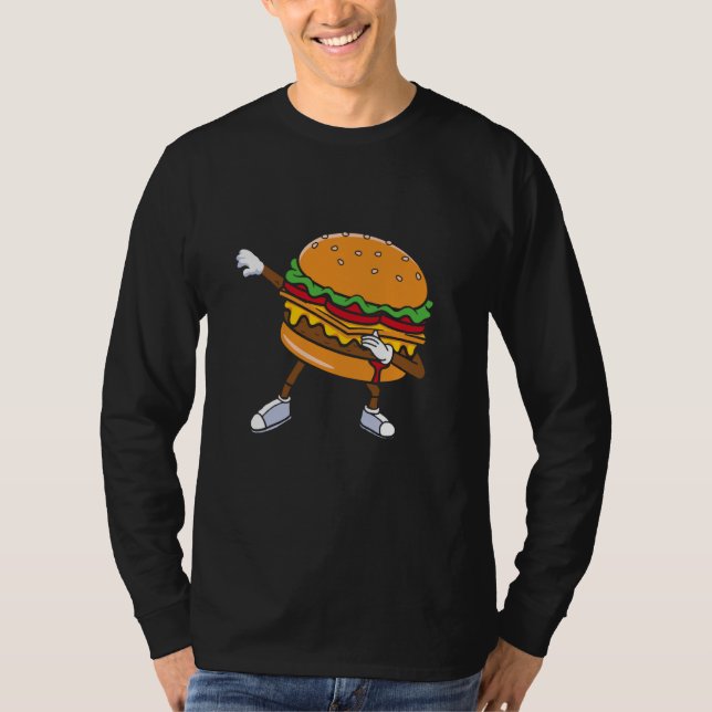 T-shirt Cheeseburger Burger Restauration rapide Foodie Bu (Devant)