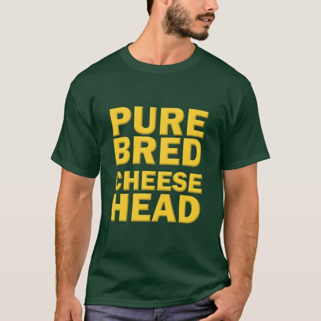 T-shirt Cheesehead Pure Bred (Devant)