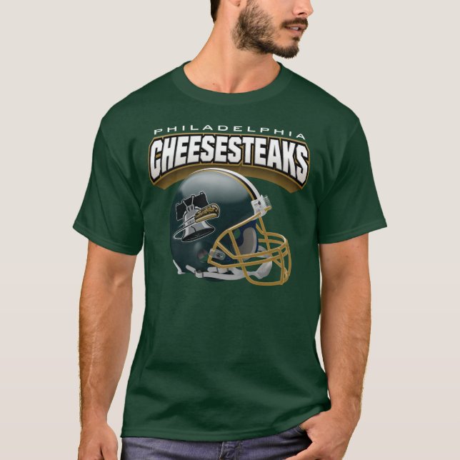 T-shirt Cheesesteaks "grande" pièce en t principale : (Devant)