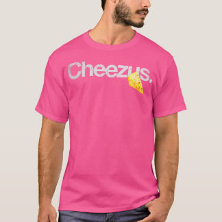 T-shirt Cheesus Cheesus Drôle Dire Jésus Plaisanter