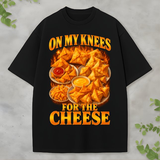 T-shirt Cheesy Food Humor Shirt – Snack Addict Gift Tee (Créateur téléchargé)