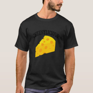 T-shirt Cheesylicious Cheesemaker Alimentation biologique