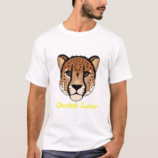 T-shirt Cheetah Lover – Conservation Support Tee