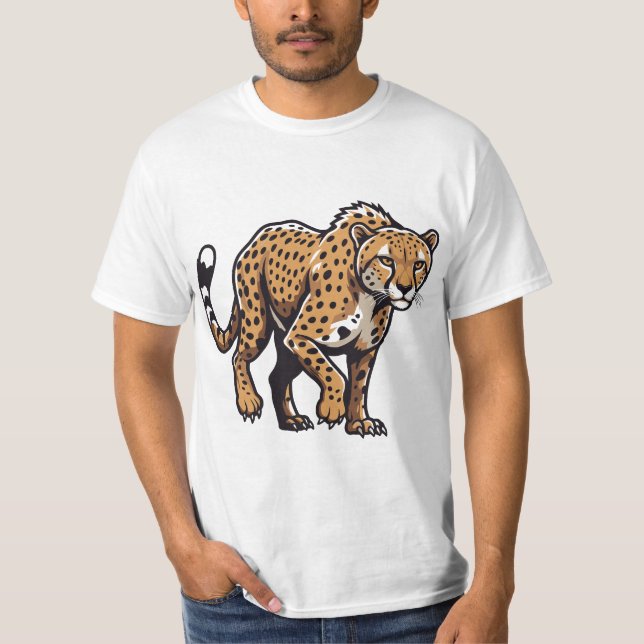 T-shirt Cheetah Mode On (Devant)