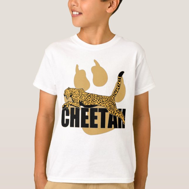 T-shirt Cheetah Power (Devant)