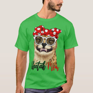T-shirt Cheetah Shirt Cheetah Maman Bandana