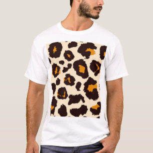 T-shirt Cheetah Skin, Texture Poster de animal.