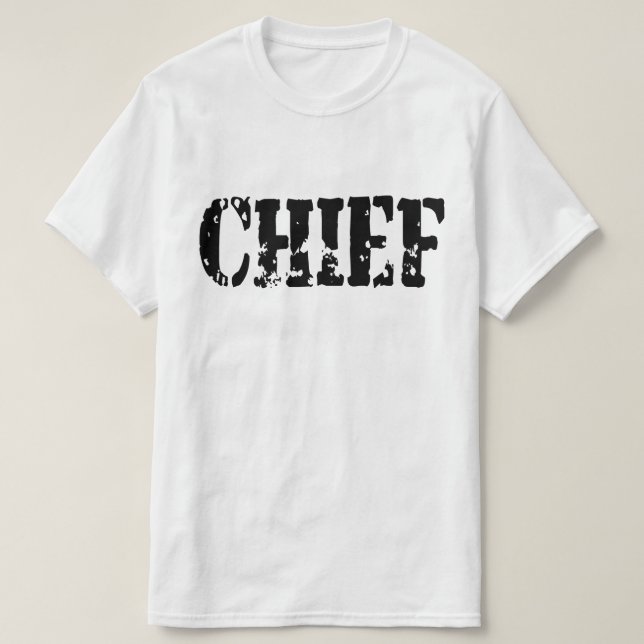 T-SHIRT CHEF (Design devant)