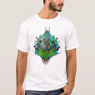 T-shirt Chef Alien - Aqua