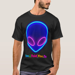 T-shirt Chef Alien Voir Je Vous L'Ai Dit