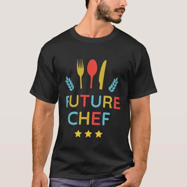 T-shirt Chef Ambition Cook Graduation Squad Cooking Studen (Devant)