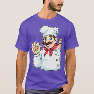 T-shirt Chef avec chapeau de chef