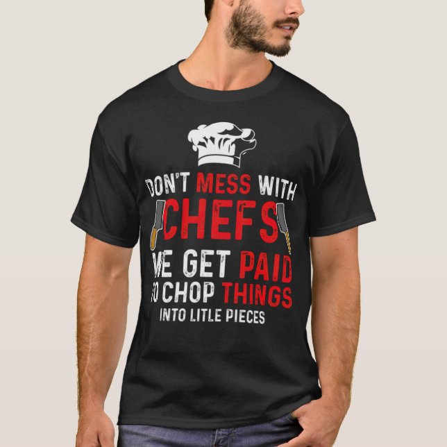 T-shirt Chef bakery cuisine  (Devant)