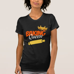 T-shirt Chef Baking Queen Baker