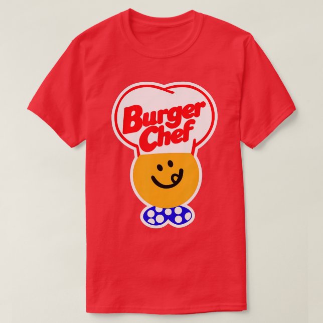 T-shirt Chef Burger Classic (Design devant)