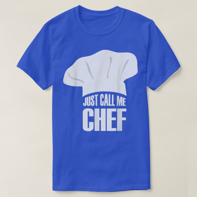 T-shirt Chef Casquette Cuisine Cuisine Cuisine Cadeau (Design devant)