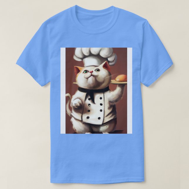 T-shirt Chef Cat (Design devant)