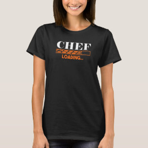 T-shirt Chef Chargement Future Cook Cuisine Dit