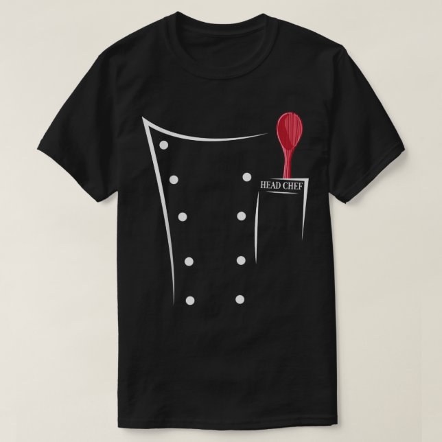 T-shirt Chef chef drôle chef cuisinier cuisinier jacket ch (Design devant)