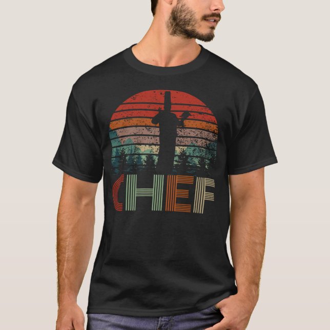 T-shirt chef chef muppets pampered chef  (Devant)