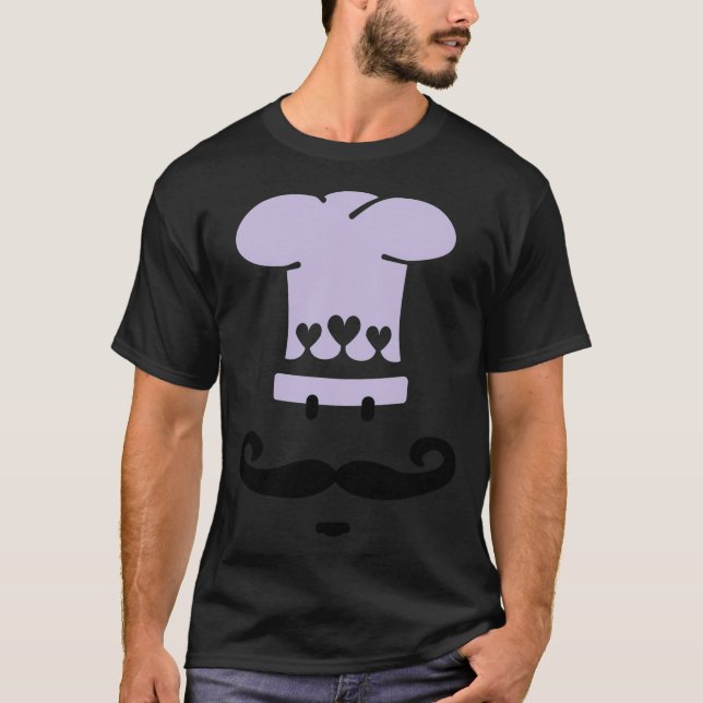 T-shirt chef cook dinosaur pirate ship gift  (Devant)