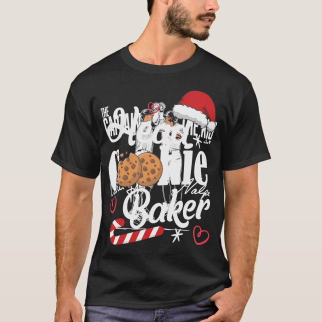 T-shirt Chef Cookie Baker Noël (Devant)