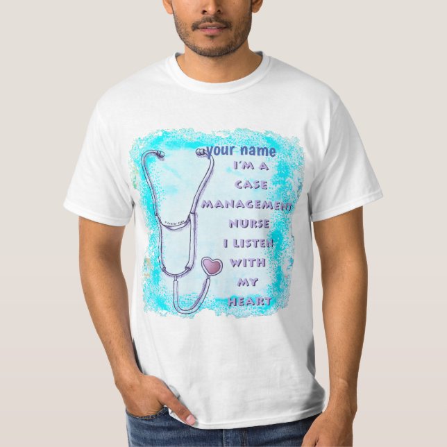 T-shirt Chef coque Infirmière Coeur (Devant)