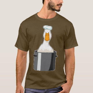 T-shirt Chef Cuisine de canard Chef casquette