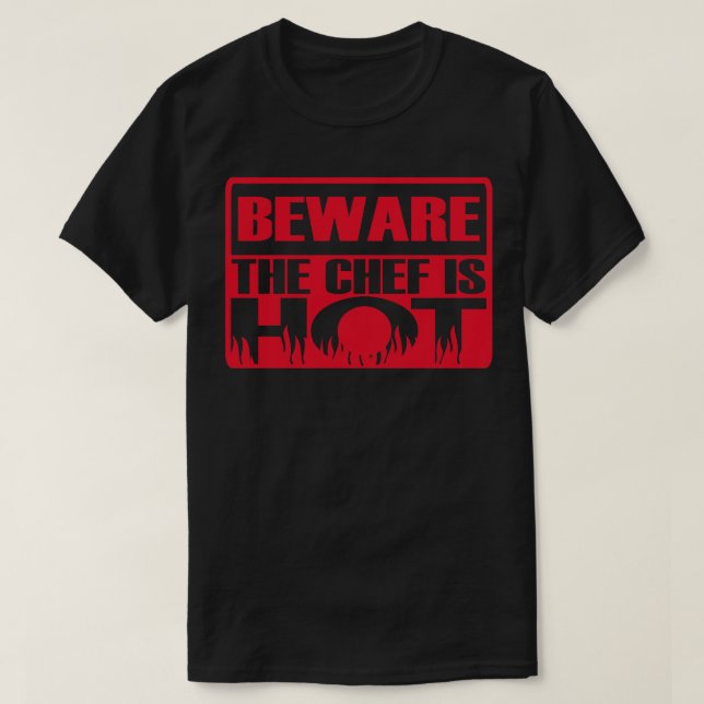 T-shirt Chef cuisinier (Design devant)