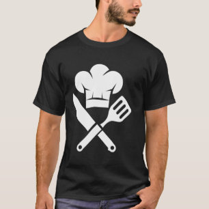 T-shirt Chef Culinaire Cuisine Foodie Cuisine Couteaux de