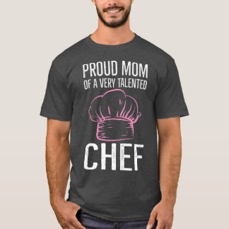 T-shirt Chef culinaire femme Design pour une maman de cuis