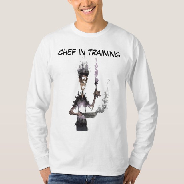 T-shirt Chef dans la chemise de formation (Devant)