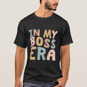 T-shirt Chef de bureau Directeur principal Vibes Bossy Hum
