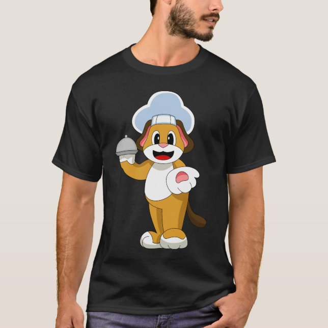 T-shirt Chef de chien Platter (Devant)