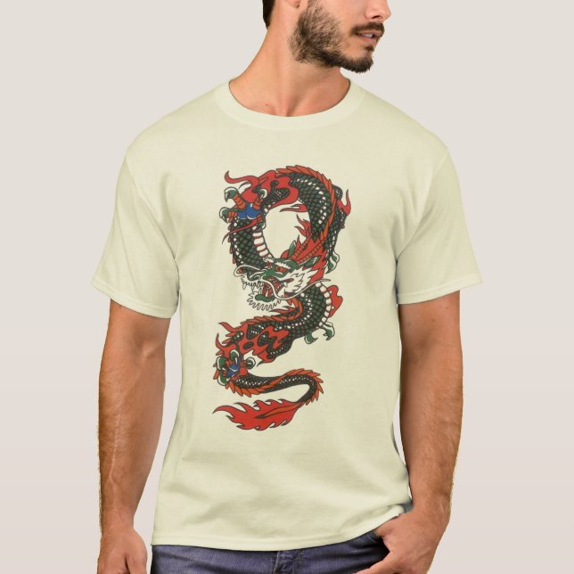 T-shirt Chef de dragon (Devant)