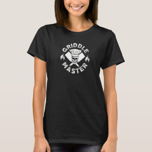 T-shirt Chef de griddle pour hommes Chef de crâne avec Spa