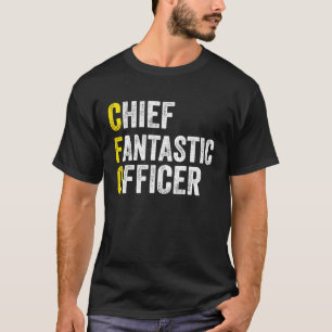 T-shirt Chef de la direction financière Directeur financie