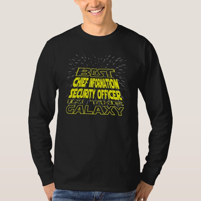 T-shirt Chef de la sécurité informatique Cool Galaxy Jo (Devant)
