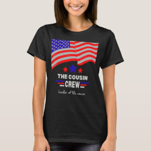 T-shirt Chef De L'Équipage 4 juillet Cousin