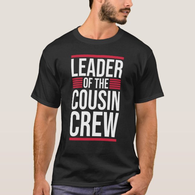 T-shirt Chef De L'Équipage Cousin 1 (Devant)