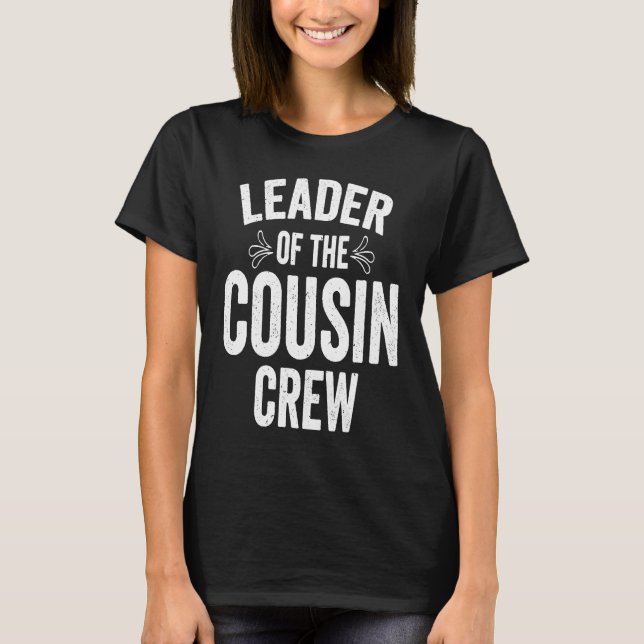 T-shirt Chef De L'Équipage Cousin 1 (Devant)