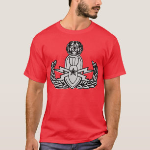 T-shirt Chef de marteau, homme de marine EOD Frogman, roug