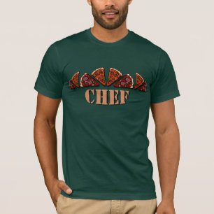 T-shirt Chef de pizza