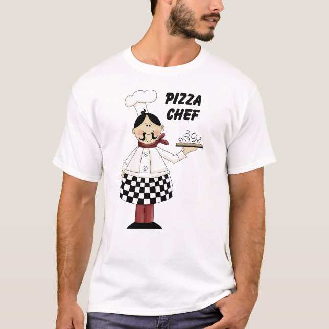 T-shirt Chef de pizza (Devant)